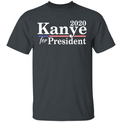 2020 Kanye For President Shirt - Dark Heather - NINONINE