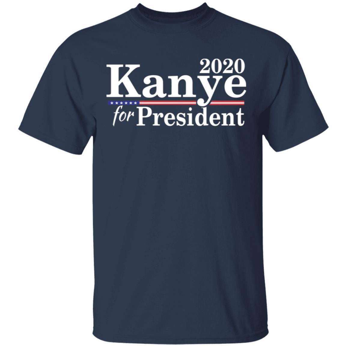 2020 Kanye For President Shirt - Navy - NINONINE