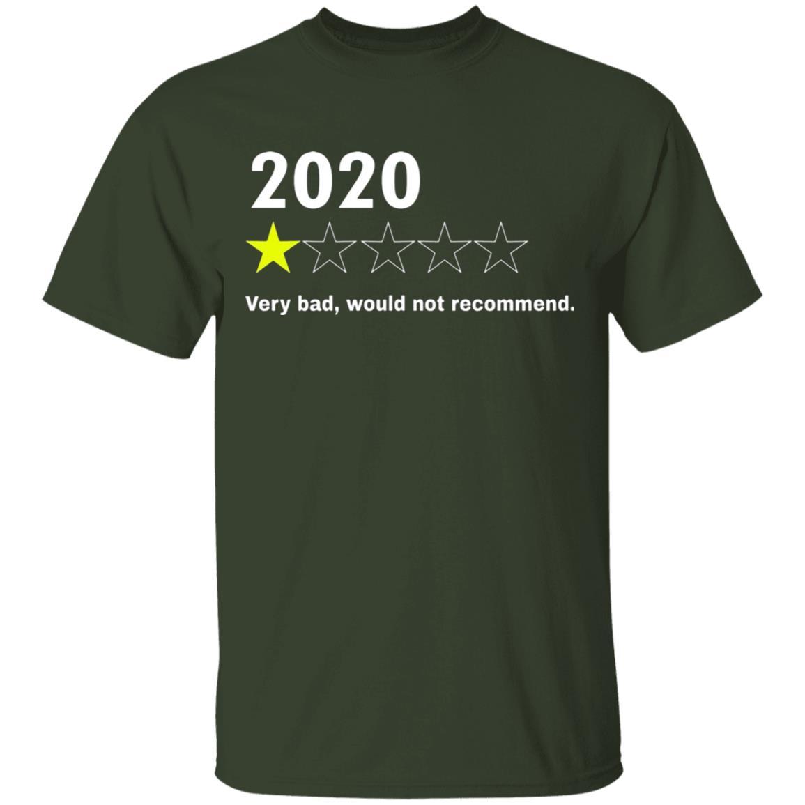 2020 Would Not Recommend Shirt - Forest - NINONINE