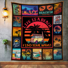 Beach Fleece Blanket JN261 73O36