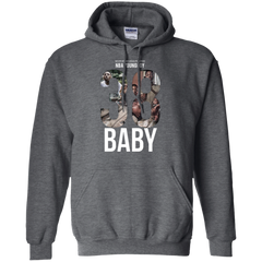 38 Baby Hoodie NBA Youngboy - Dark Heather / S - Sweatshirts