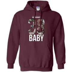 38 Baby Hoodie NBA Youngboy - Maroon / S - Sweatshirts