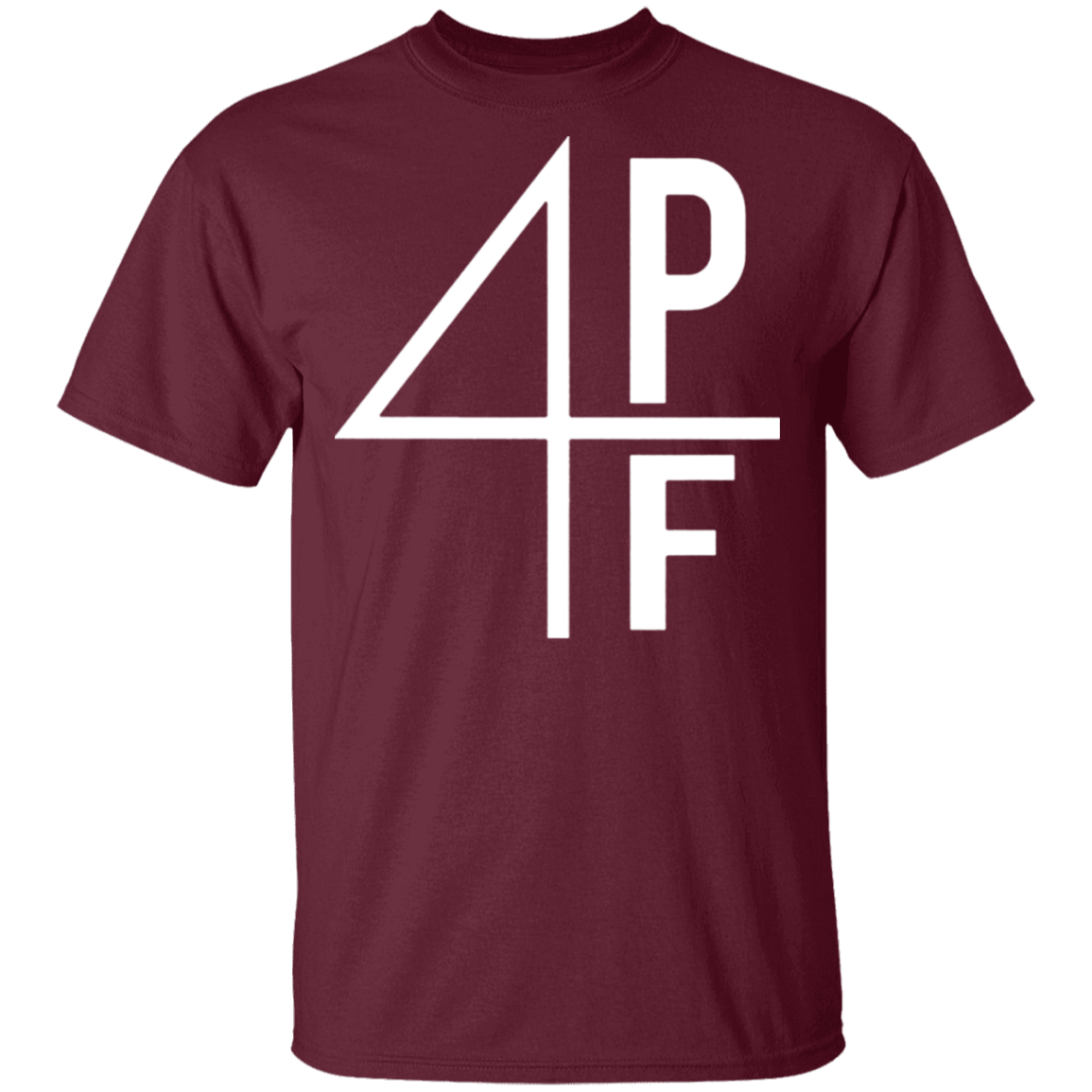 4pf Shirt White-Maroon-S-NINONINE