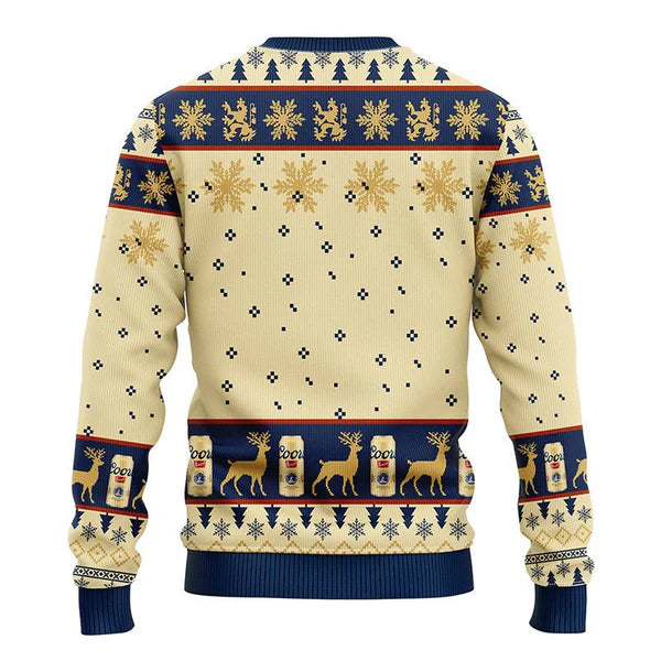 Coors Banquet Christmas Ugly Sweater