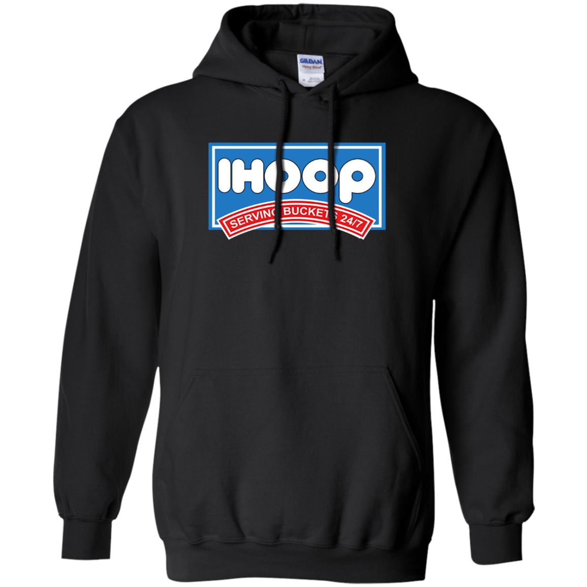 Ihoop Hoodie - Black - Shipping Worldwide - NINONINE