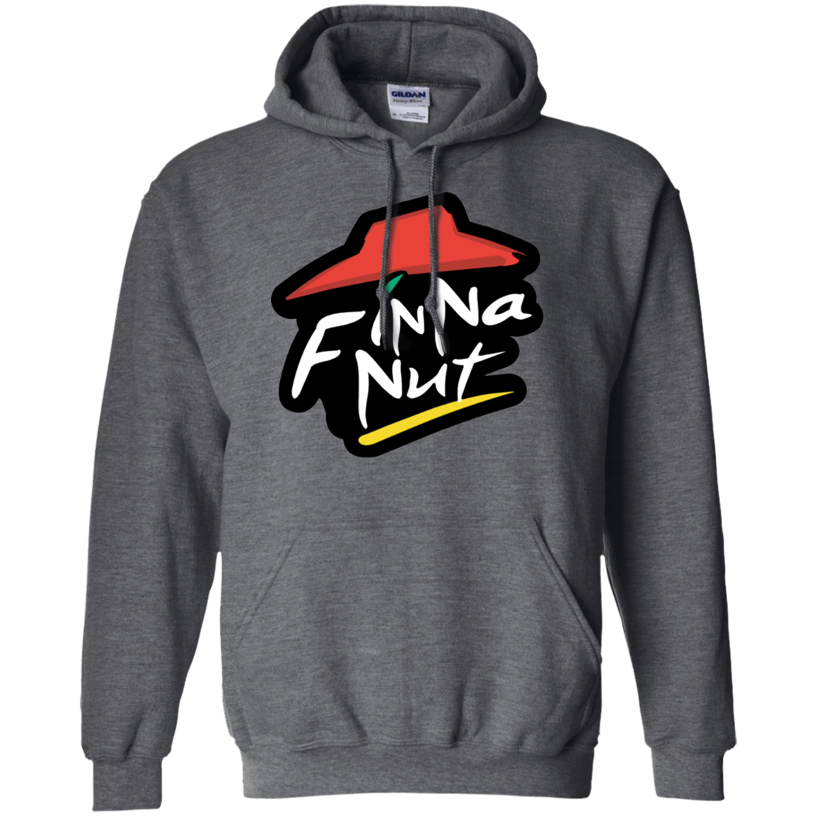 Im Finna Nut Hoodie - Dark Heather - Shipping Worldwide - NINONINE