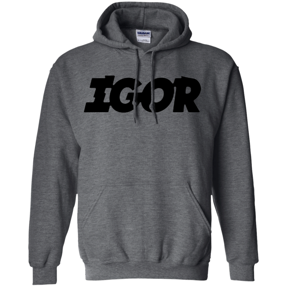 Igor Hoodie - Dark Heather - Shipping Worldwide - NINONINE