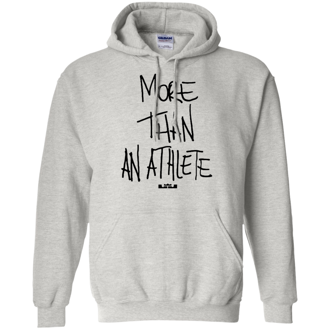 More Than An Athlete Hoodie Light - Ash - Shipping Worldwide - NINONINE