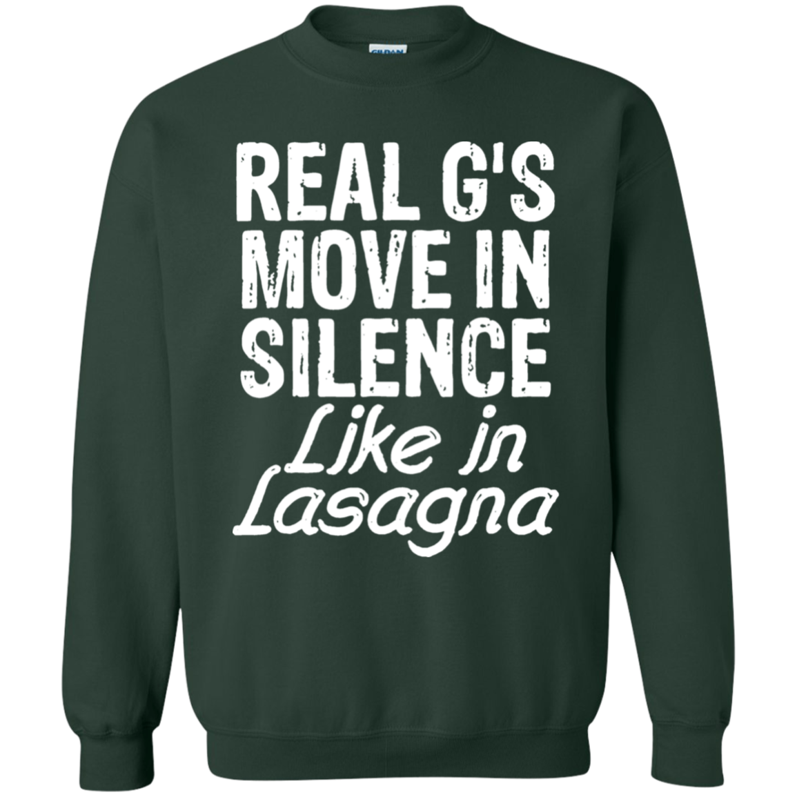 Real Gs Move In Silence Like Lasagna Sweater - NINONINE