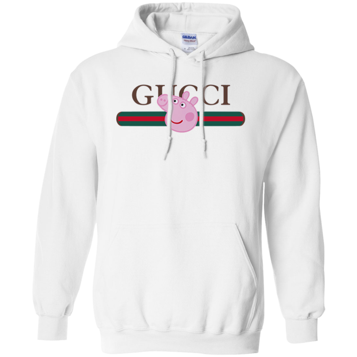 Peppa Pig Gucci Hoodie White - NINONINE