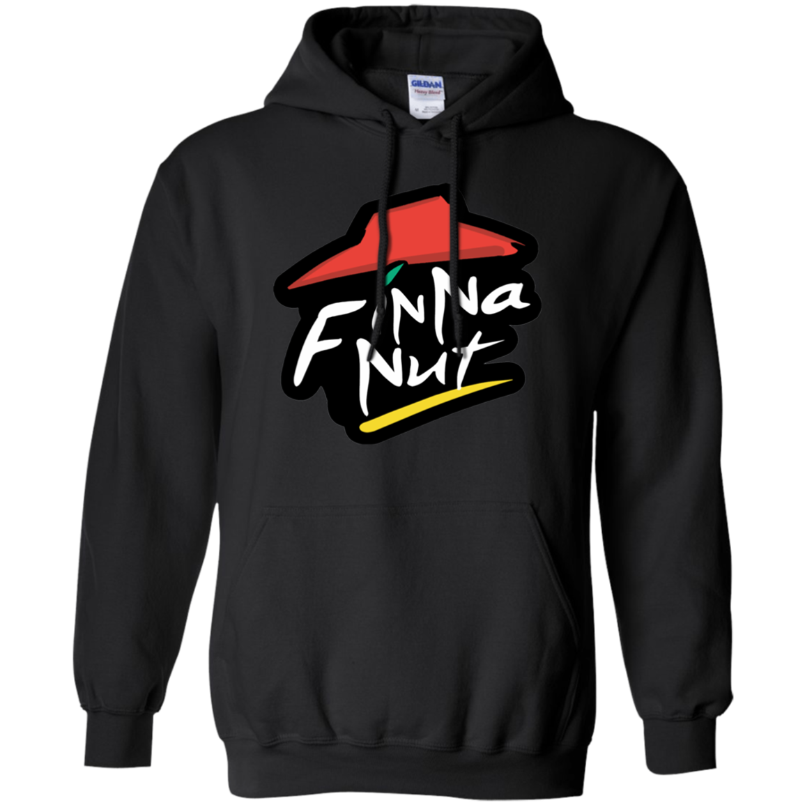 Im Finna Nut Hoodie - Black - Shipping Worldwide - NINONINE