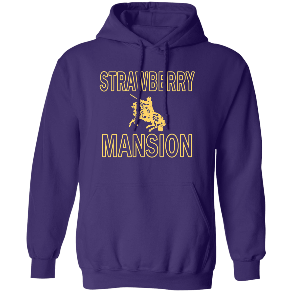 Strawberry Mansion Hoodie - Purple - Worldwide Shipping - NINONINE