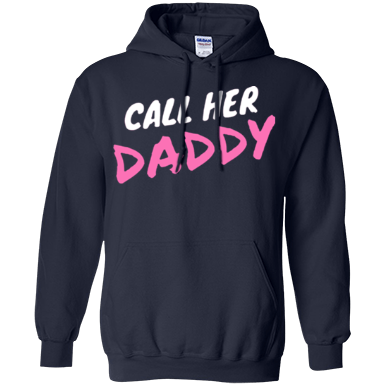 Call Her Daddy Hoodie - Navy - Shipping Worldwide - NINONINE