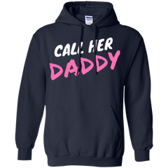 Call Her Daddy Hoodie - Navy - Shipping Worldwide - NINONINE