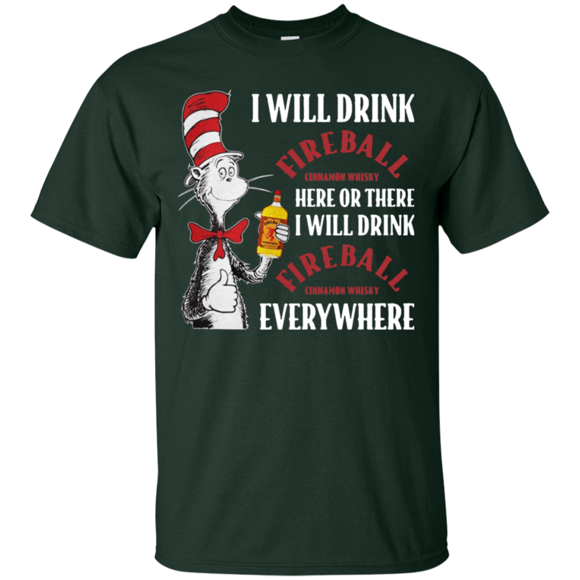 Cat In The Hat Fireball Shirt - NINONINE