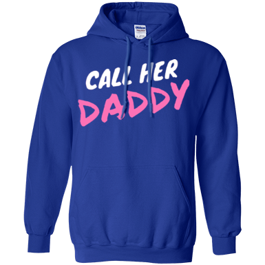 Call Her Daddy Hoodie - Royal - Shipping Worldwide - NINONINE