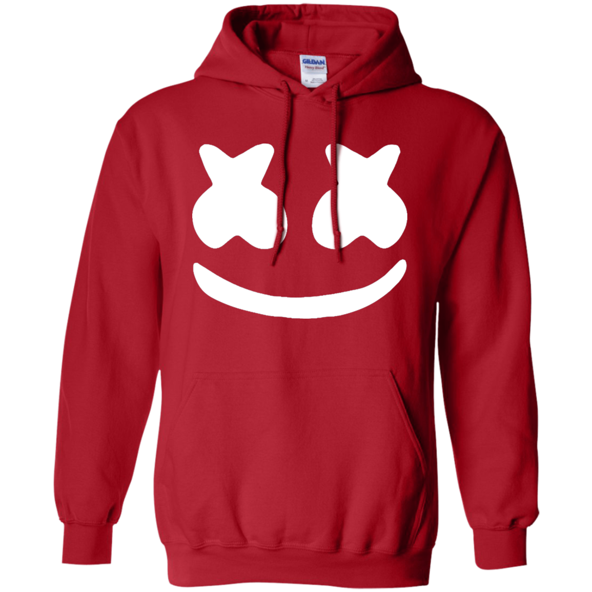 Marshmello Hoodie - Red - Shipping Worldwide - NINONINE