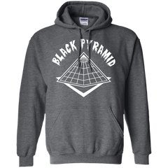 Black Pyramid Hoodie - Dark Heather - Shipping Worldwide - NINONINE