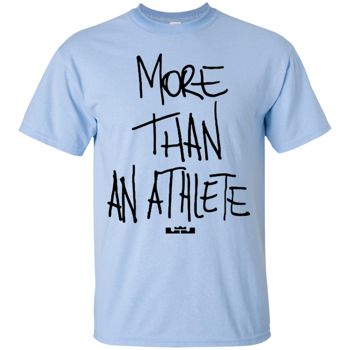 More Than An Athlete Shirt Light - Light Blue - Shipping Worldwide - NINONINE