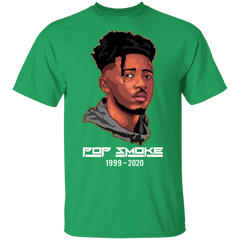 Pop Smoke Shirt Irish Green