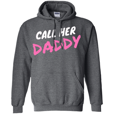 Call Her Daddy Hoodie - Dark Heather - Shipping Worldwide - NINONINE