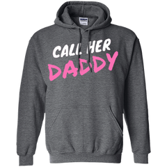 Call Her Daddy Hoodie - Dark Heather - Shipping Worldwide - NINONINE