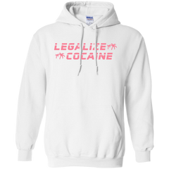 Legalize Cocaine Hoodie - White - Shipping Worldwide - NINONINE