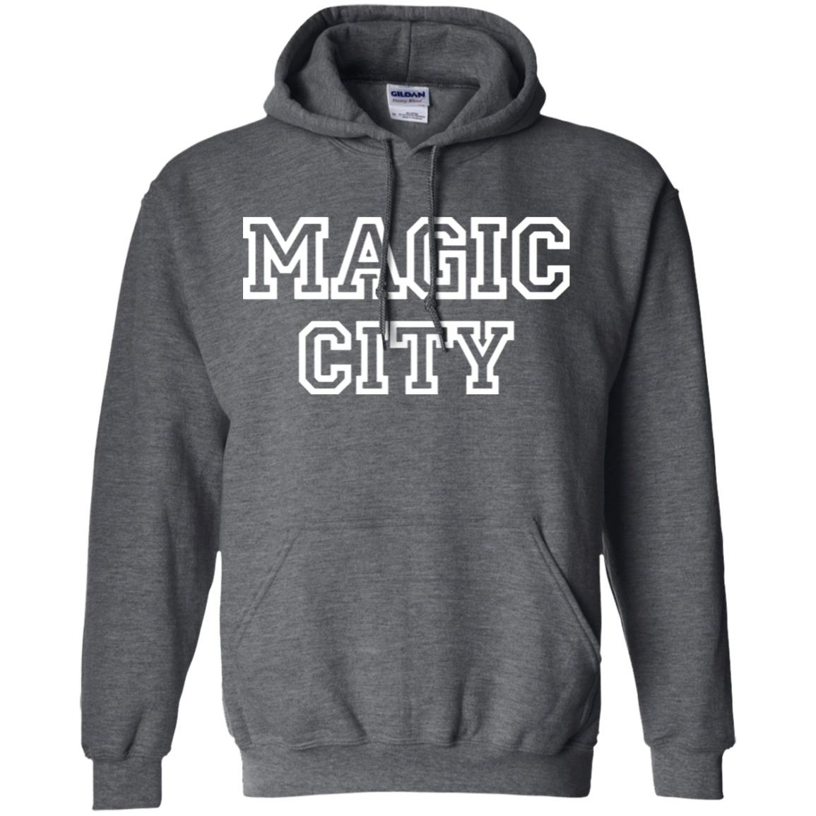 Magic City Hoodie - Dark Heather - Shipping Worldwide - NINONINE