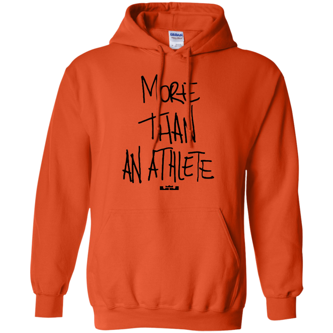 More Than An Athlete Hoodie Light - Orange - Shipping Worldwide - NINONINE