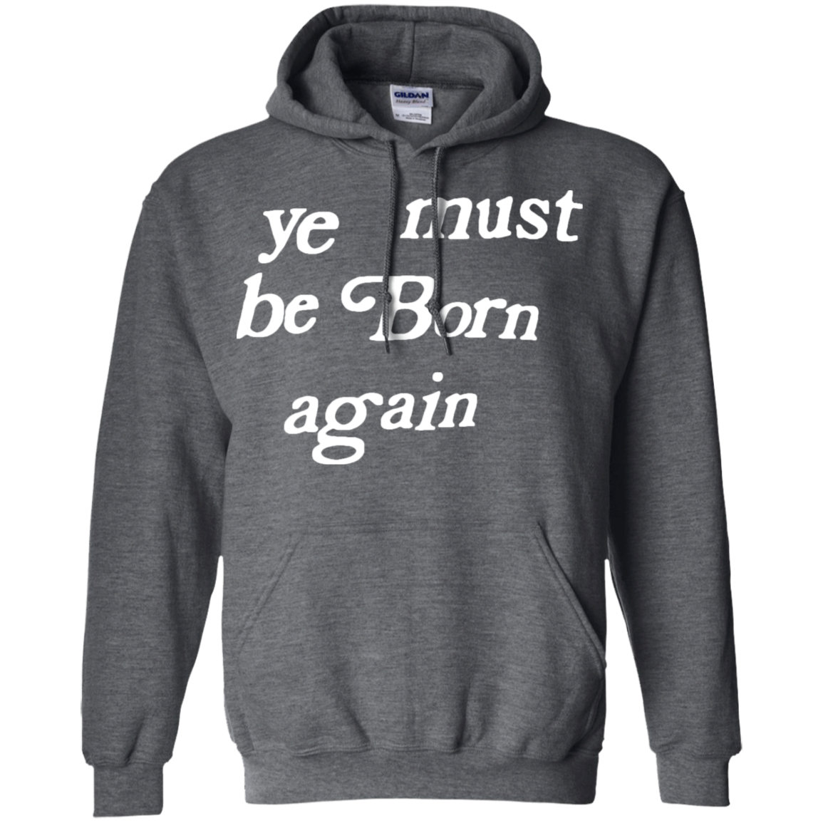 Ye Must Be Born Again Hoodie - NINONINE