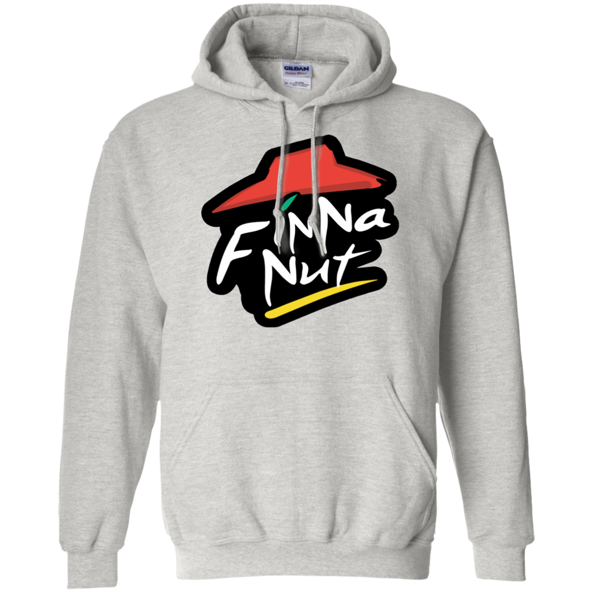 Im Finna Nut Hoodie - Ash - Shipping Worldwide - NINONINE