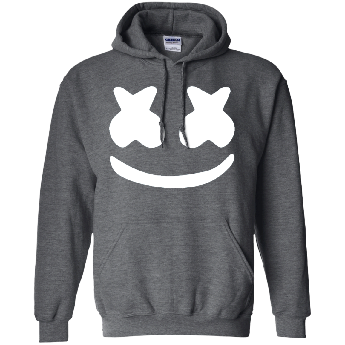 Marshmello Hoodie - Dark Heather - Shipping Worldwide - NINONINE