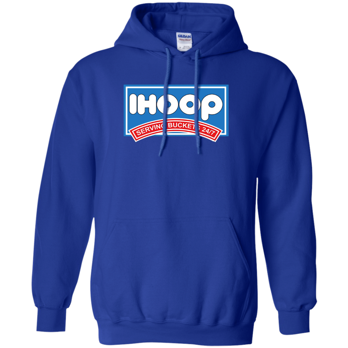 Ihoop Hoodie - Royal - Shipping Worldwide - NINONINE