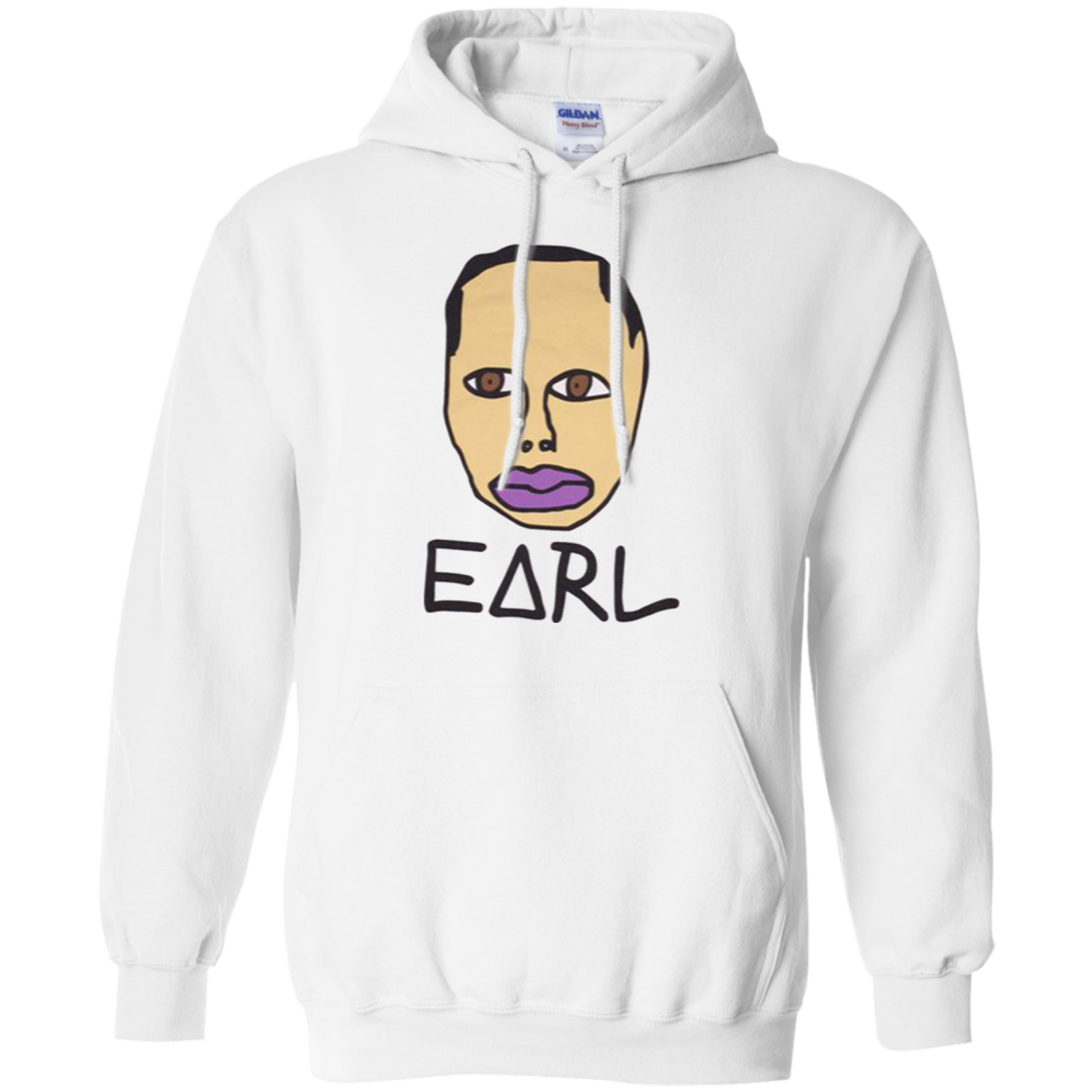 Earl Sweatshirt Merch Hoodie - White - Shipping Worldwide - NINONINE