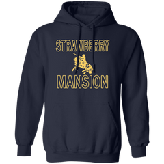 Strawberry Mansion Hoodie - Navy - Worldwide Shipping - NINONINE