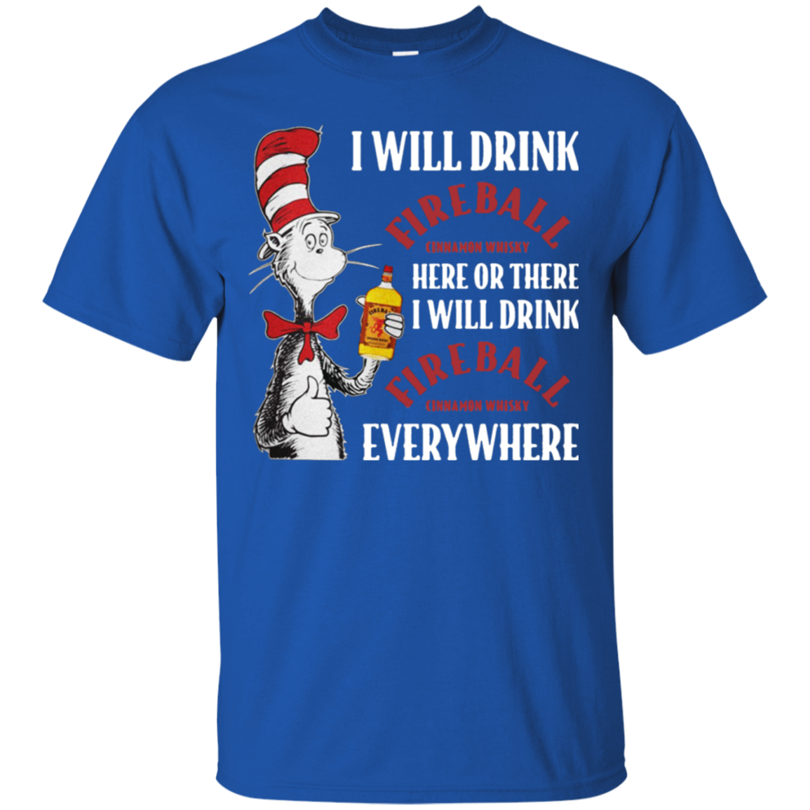 Cat In The Hat Fireball Shirt - NINONINE