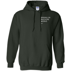 Brooklyn Machine Works Hoodie - Forest Green - Worldwide Shipping - NINONINE