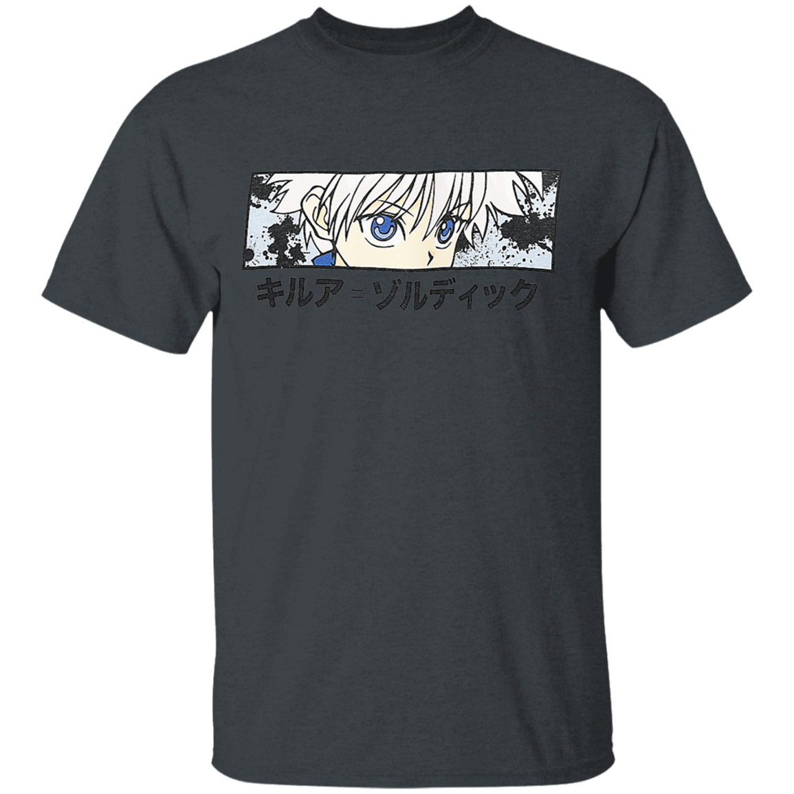 Zumiez Killua Shirt - Dark Heather - Worldwide Shipping - NINONINE