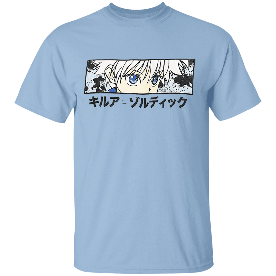 Zumiez Killua Shirt - Light Blue - Worldwide Shipping - NINONINE