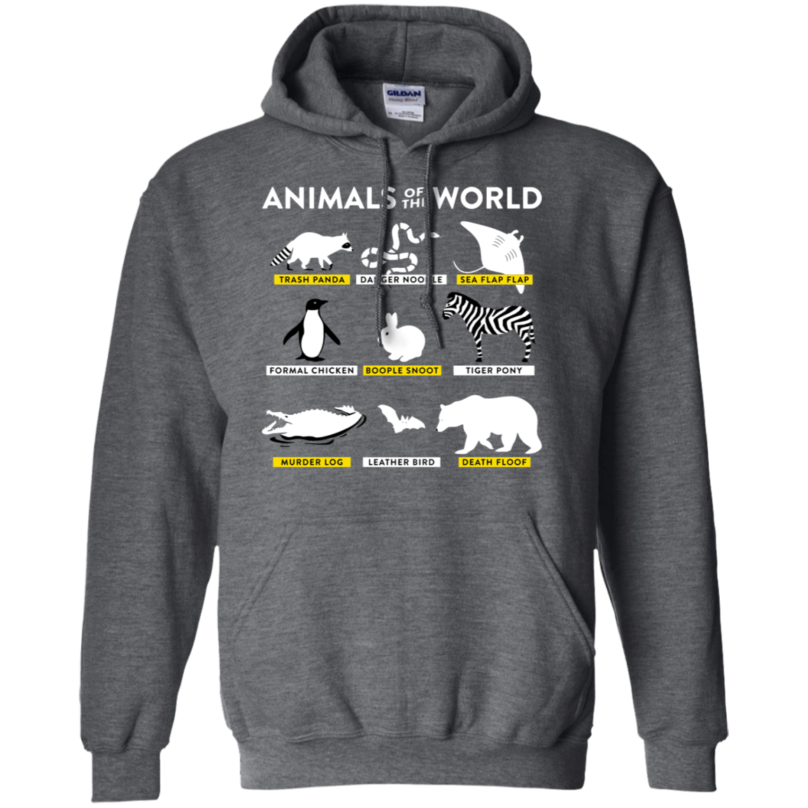 Animals Of The World Hoodie - NINONINE