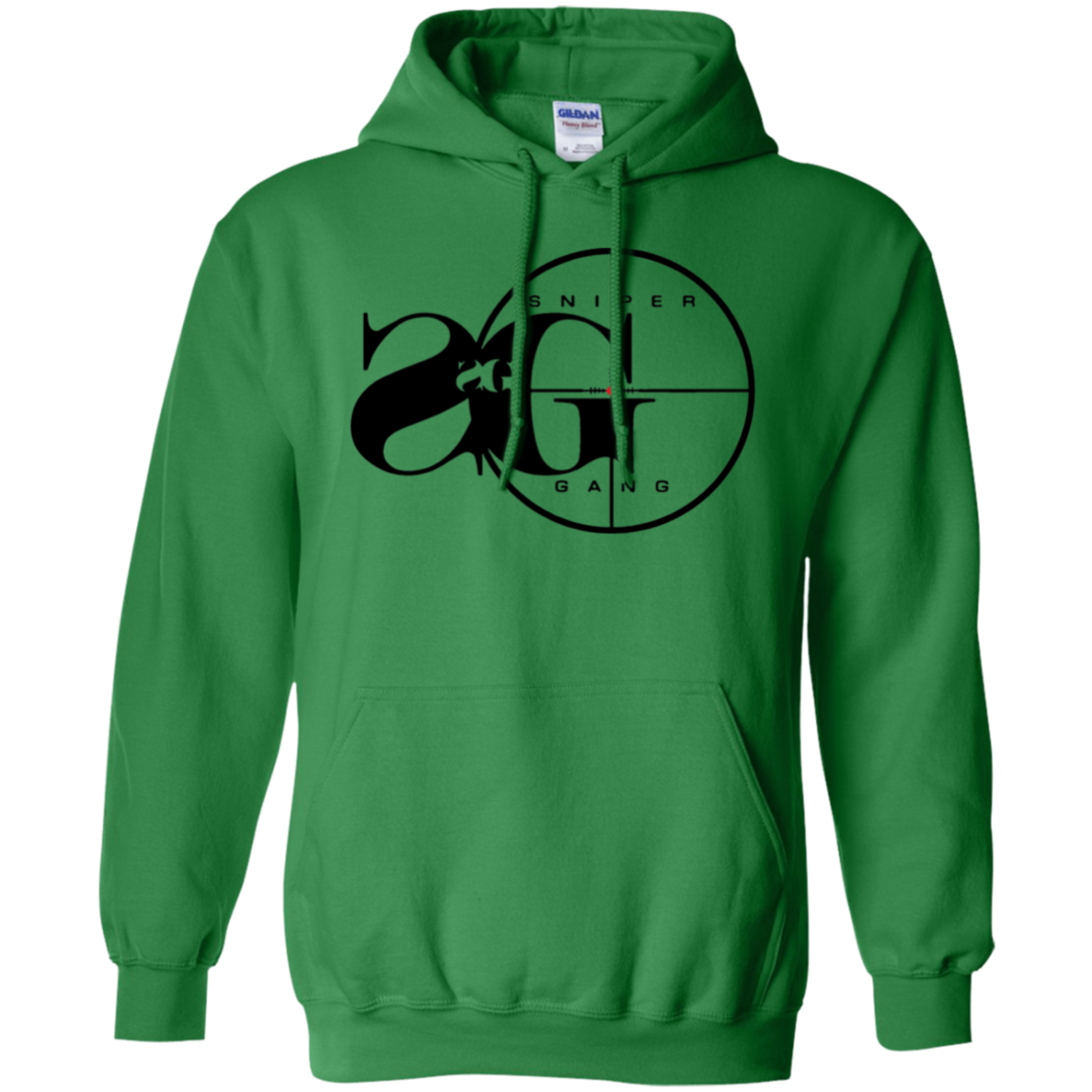 Sniper Gang Hoodie Light - Irish Green - Shipping Worldwide - NINONINE