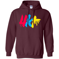 4kt Hoodie - Maroon - Shipping Worldwide - NINONINE