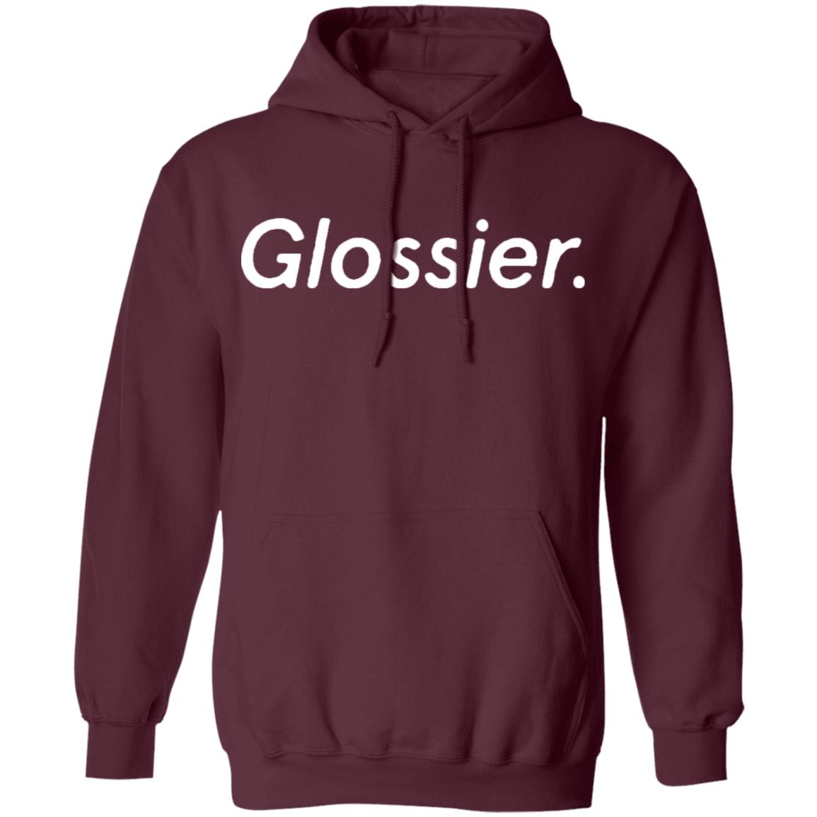 Glossier Hoodie - Maroon