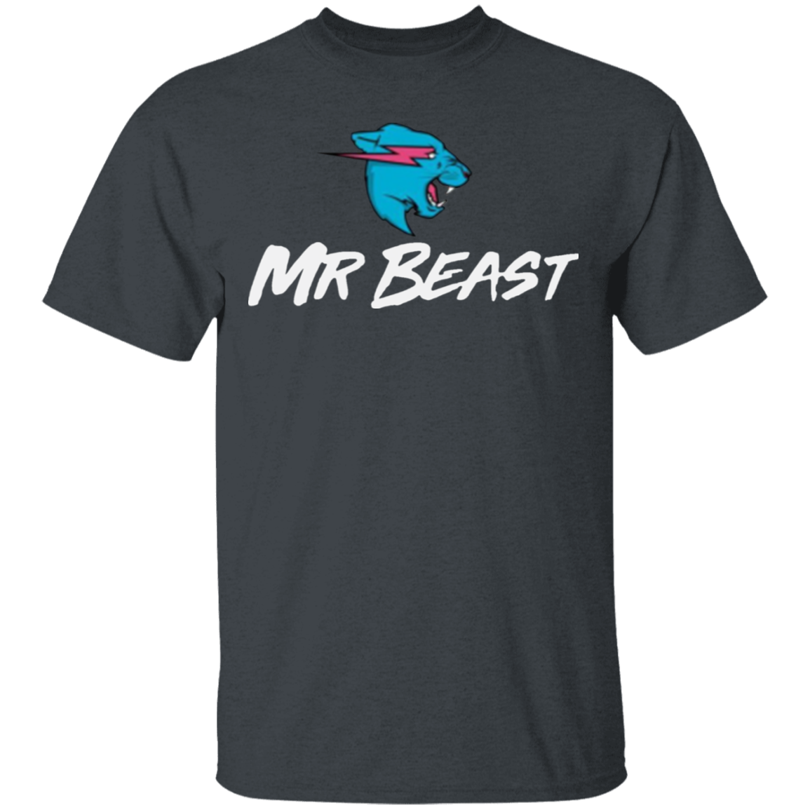 Mr Beast Shirt - Dark Heather