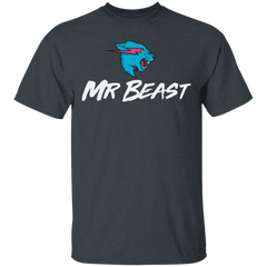 Mr Beast Shirt - Dark Heather