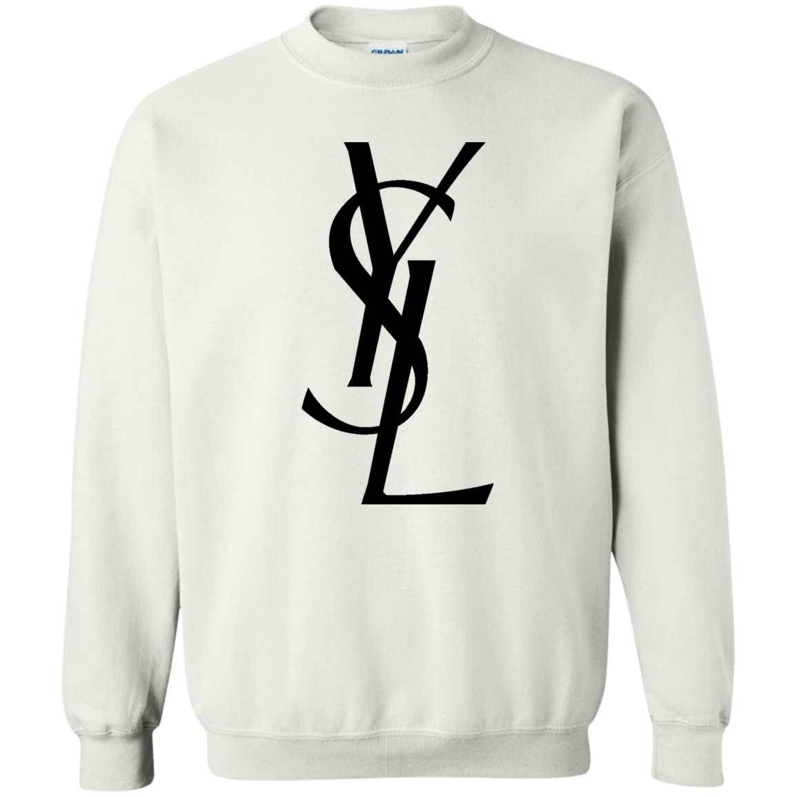 Ysl Sweater Sweatshirt - White - Shipping Worldwide - NINONINE