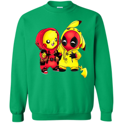 Pikachu Deadpool Sweater - Irish Green - Shipping Worldwide - NINONINE