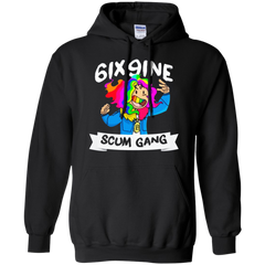 6ix9ine Hoodie - Black - Shipping Worldwide - NINONINE