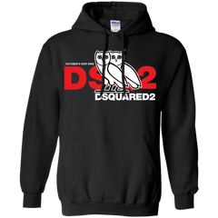 Dsquared2 Ovo Hoodie Black - NINONINE