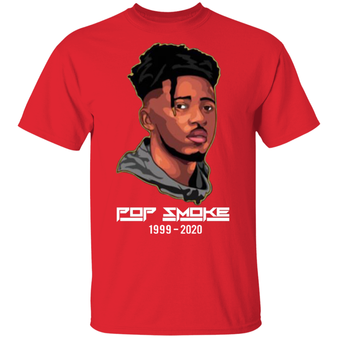 Pop Smoke Shirt Red